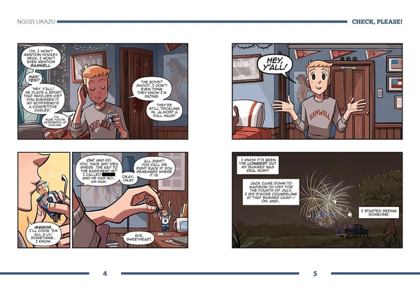 FIRST SECOND Check, Please! Volume 2 Sticks & Scones Graphic Novel 5 FIRST SECOND Check, Please! Volume 2 Sticks & Scones Graphic Novel - Image 3