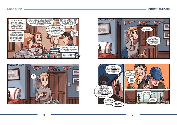 FIRST SECOND Check, Please! Volume 2 Sticks & Scones Graphic Novel 6 FIRST SECOND Check, Please! Volume 2 Sticks & Scones Graphic Novel - Image 4