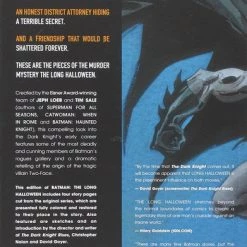 DC COMICS Batman The Long Halloween Graphic Novel 5 DC COMICS Batman The Long Halloween Graphic Novel -Deals Graphic Novel Store 9781401232597 graphic novel batman the long halloween back