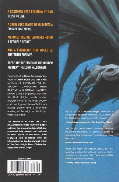 DC COMICS Batman The Long Halloween Graphic Novel 4 DC COMICS Batman The Long Halloween Graphic Novel - Image 2