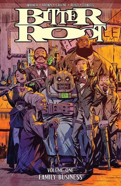 IMAGE COMICS Bitter Root Volume 1 Family Business Graphic Novel 3 IMAGE COMICS Bitter Root Volume 1 Family Business Graphic Novel