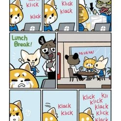 ONI PRESS Aggretsuko Down The Rabbit Hole Graphic Novel (Hardcover) 10 ONI PRESS Aggretsuko Down The Rabbit Hole Graphic Novel (Hardcover) -Deals Graphic Novel Store 9781620109779 graphicnovel aggretsuko down the rabbit hole hardcover altb