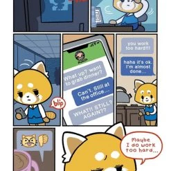 ONI PRESS Aggretsuko Down The Rabbit Hole Graphic Novel (Hardcover) 12 ONI PRESS Aggretsuko Down The Rabbit Hole Graphic Novel (Hardcover) -Deals Graphic Novel Store 9781620109779 graphicnovel aggretsuko down the rabbit hole hardcover altd