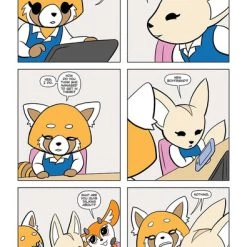 ONI PRESS Aggretsuko Meet Her World Graphic Novel (Hardcover) -Deals Graphic Novel Store 9781620109793 graphicnovel aggretsuko meet her world hardcover altb