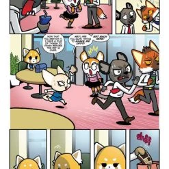ONI PRESS Aggretsuko Out Of Office Graphic Novel -Deals Graphic Novel Store 9781637150863 graphicnovel aggretsuko out of office altc
