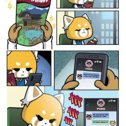 ONI PRESS Aggretsuko Out Of Office Graphic Novel -Deals Graphic Novel Store 9781637150863 graphicnovel aggretsuko out of office altd
