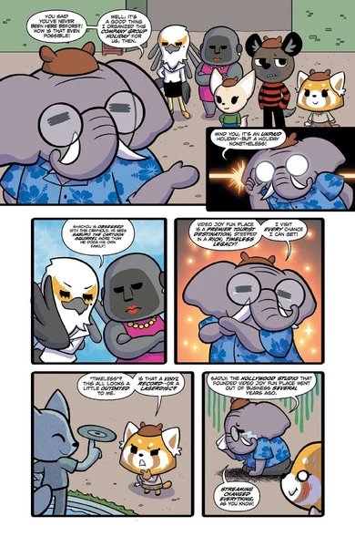 ONI PRESS Aggretsuko Out To Lunch Graphic Novel 6 ONI PRESS Aggretsuko Out To Lunch Graphic Novel - Image 4