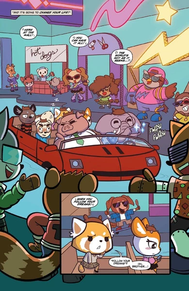 ONI PRESS Aggretsuko Out To Lunch Graphic Novel 11 ONI PRESS Aggretsuko Out To Lunch Graphic Novel - Image 9