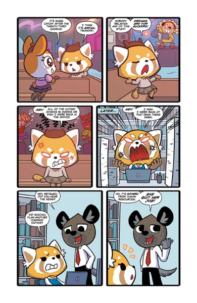 ONI PRESS Aggretsuko Out To Lunch Graphic Novel 12 ONI PRESS Aggretsuko Out To Lunch Graphic Novel - Image 10