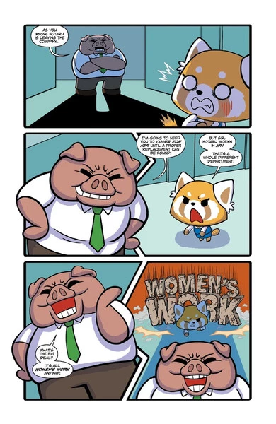 ONI PRESS Aggretsuko Out To Lunch Graphic Novel 15 ONI PRESS Aggretsuko Out To Lunch Graphic Novel - Image 13