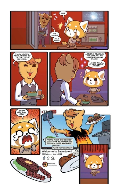 ONI PRESS Aggretsuko Out To Lunch Graphic Novel 17 ONI PRESS Aggretsuko Out To Lunch Graphic Novel - Image 15
