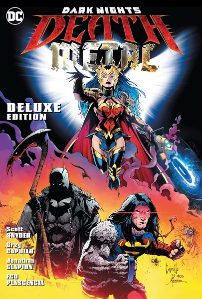 DC COMICS Dark Nights Death Metal Deluxe Edition Graphic Novel (Hardcover) 3 DC COMICS Dark Nights Death Metal Deluxe Edition Graphic Novel (Hardcover)