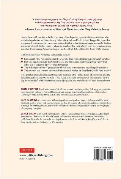 TUTTLE Tokyo Rose Zero Hour Graphic Novel (Hardcover) 4 TUTTLE Tokyo Rose Zero Hour Graphic Novel (Hardcover) - Image 2